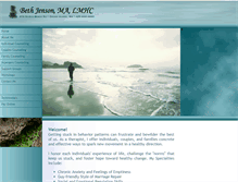 Tablet Screenshot of bethjenson.com